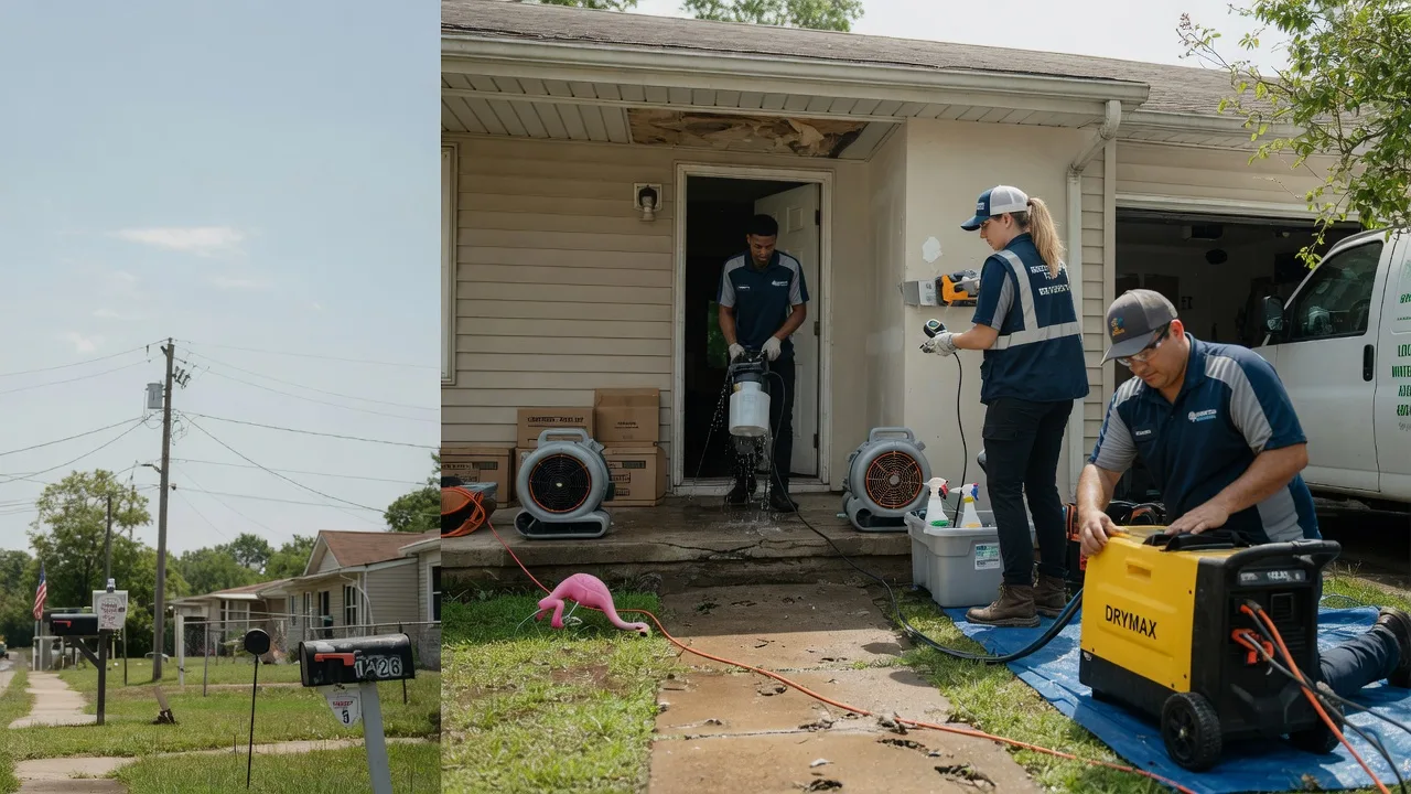 Storm Damage Water Removal in Wynnewood, OK near me